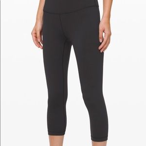 Cropped high rise wunder under leggings